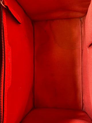 Celine luggage naranja