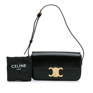 Celine Teen Shiny Calfskin Triomphe Bag