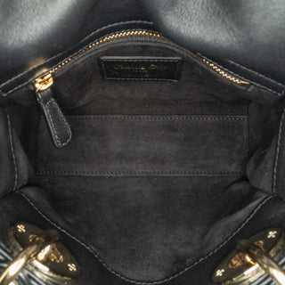 Dior Mini Beaded Lambskin Cannage Lady Dior