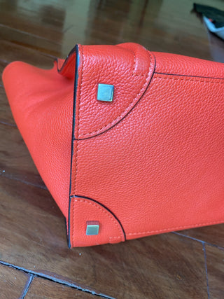 Celine luggage naranja