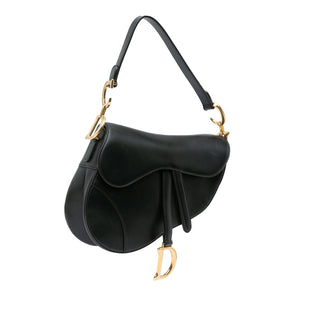 Dior Medium Leather Saddle Bag