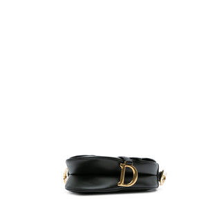 Dior Medium Leather Saddle Bag