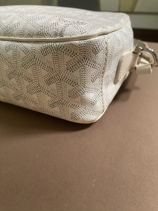 Goyard sac cap vert white