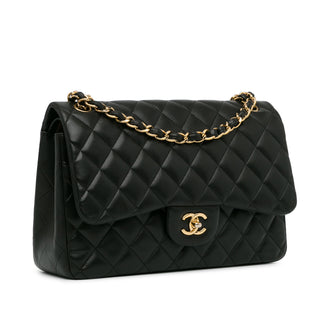 Chanel double flap jumbo lambskin