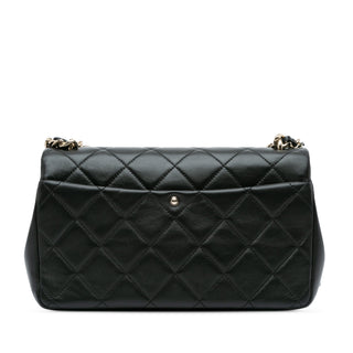 Chanel Medium Lambskin Elegant Chain Single Flap