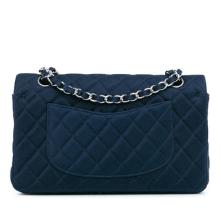 Chanel Medium Classic Satin Paillette Double Flap