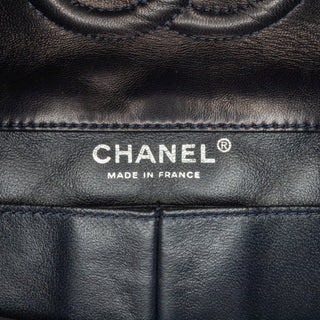 Chanel Medium Classic Satin Paillette Double Flap