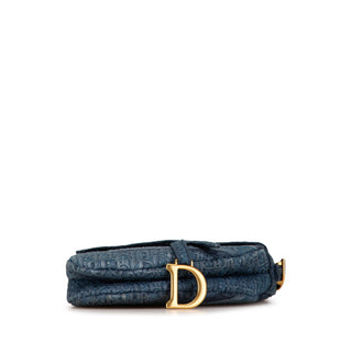 Dior Denim Saddle Bag