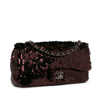 Chanel Medium Sequins Flap Crossbody