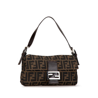 Fendi Zucca Canvas Baguette