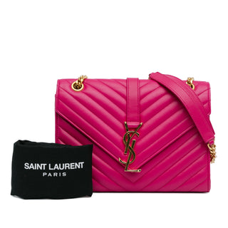 Ysl Medium Monogram Matelasse Envelope Shoulder Bag