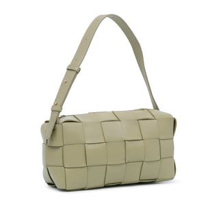 Bottega Venenta Medium Intrecciato Brick Cassette