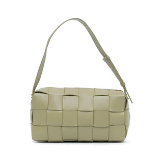 Bottega Venenta Medium Intrecciato Brick Cassette