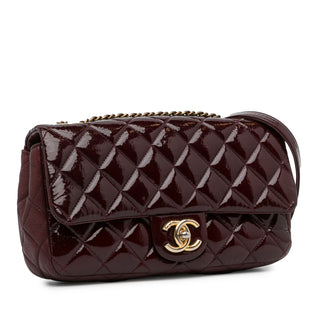 Chanel Paris-Salzburg CC Eyelet Patent Flap