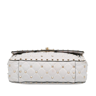 Valentino Rockstud Spike VLTN Leather Satchel