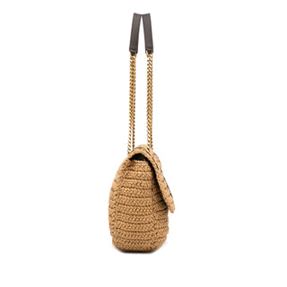 Ysl Nikki raffia shoulder bag