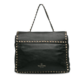 Valentino Rockstud Flap Satchel