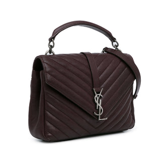 Ysl Medium Matelasse College Satchel