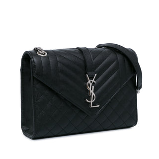 Ysl Medium Triquilt Monogram Envelope Bag