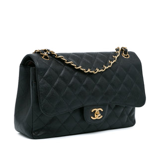 Chanel Jumbo Classic Caviar Double Flap