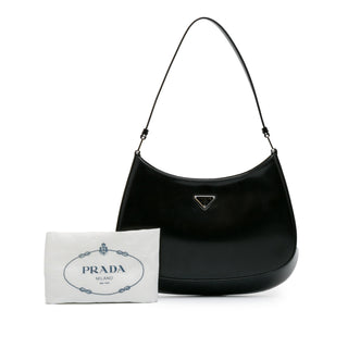 Prada Spazzolato Cleo Shoulder Bag