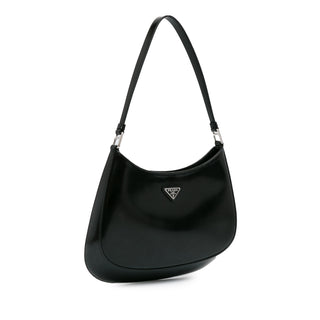 Prada Spazzolato Cleo Shoulder Bag