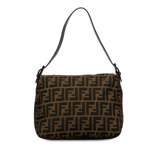 Fendi Zucca Canvas Double Flap Mamma