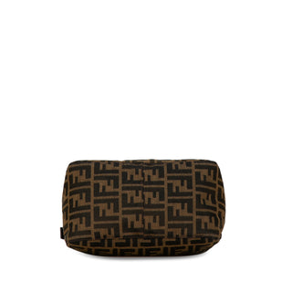 Fendi Zucca Canvas Double Flap Mamma