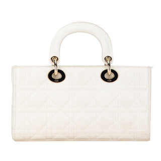 Dior Medium Lambskin Cannage Lady D-Joy