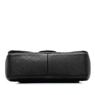 Chanel Jumbo Classic Caviar Double Flap black